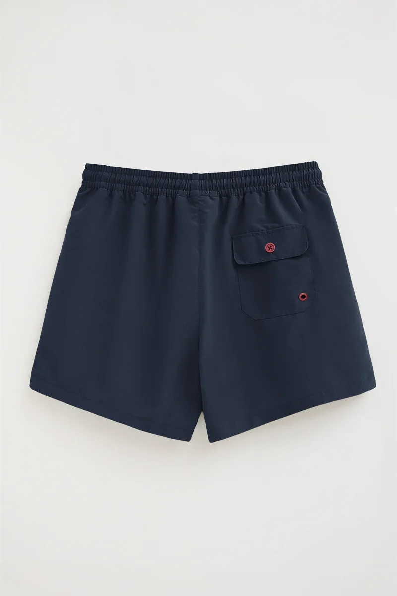Bañador corto azul marino con logo Rigby Go - Image 10