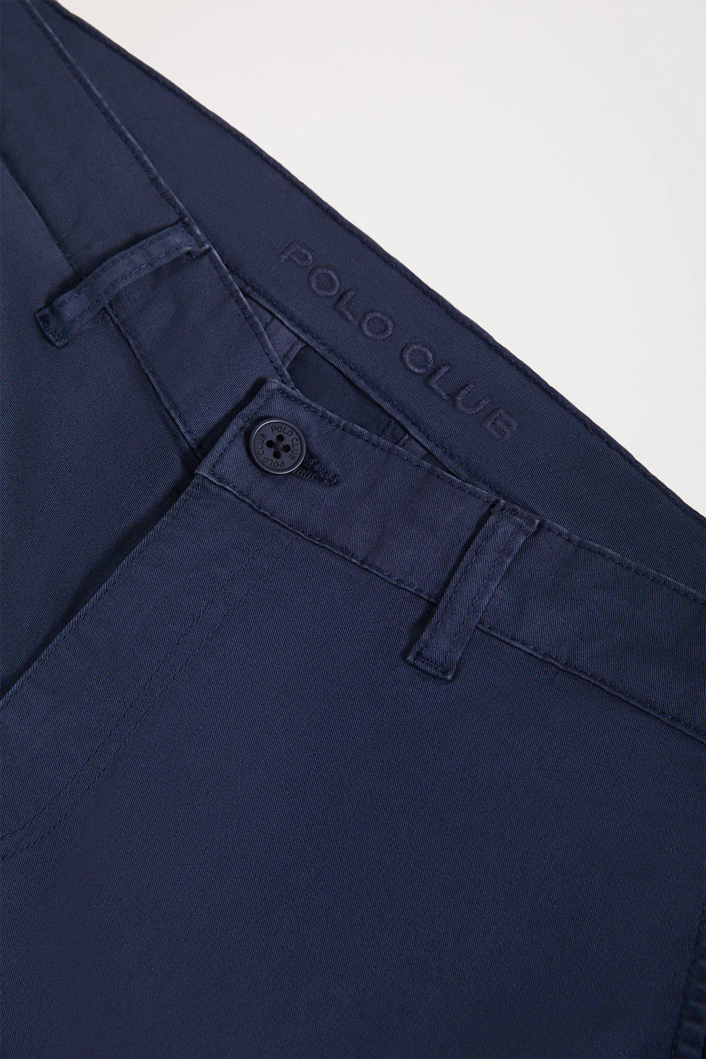 Pantalón corto azul marino Relaxed fit con logo bordado - Image 8