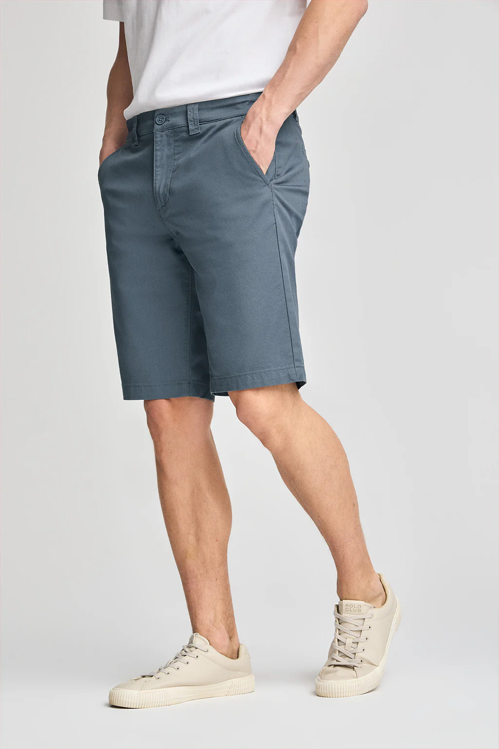 Bermuda relax azul denim con detalles Polo Club - Image 5
