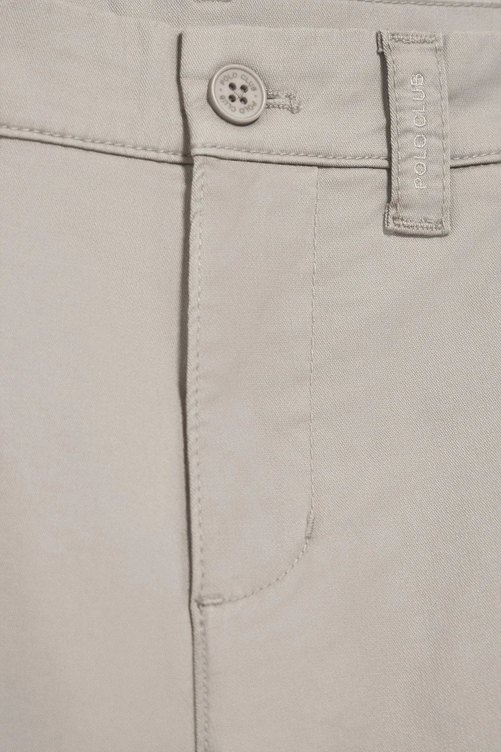 Bermuda relax gris claro con detalles Polo Club - Image 10