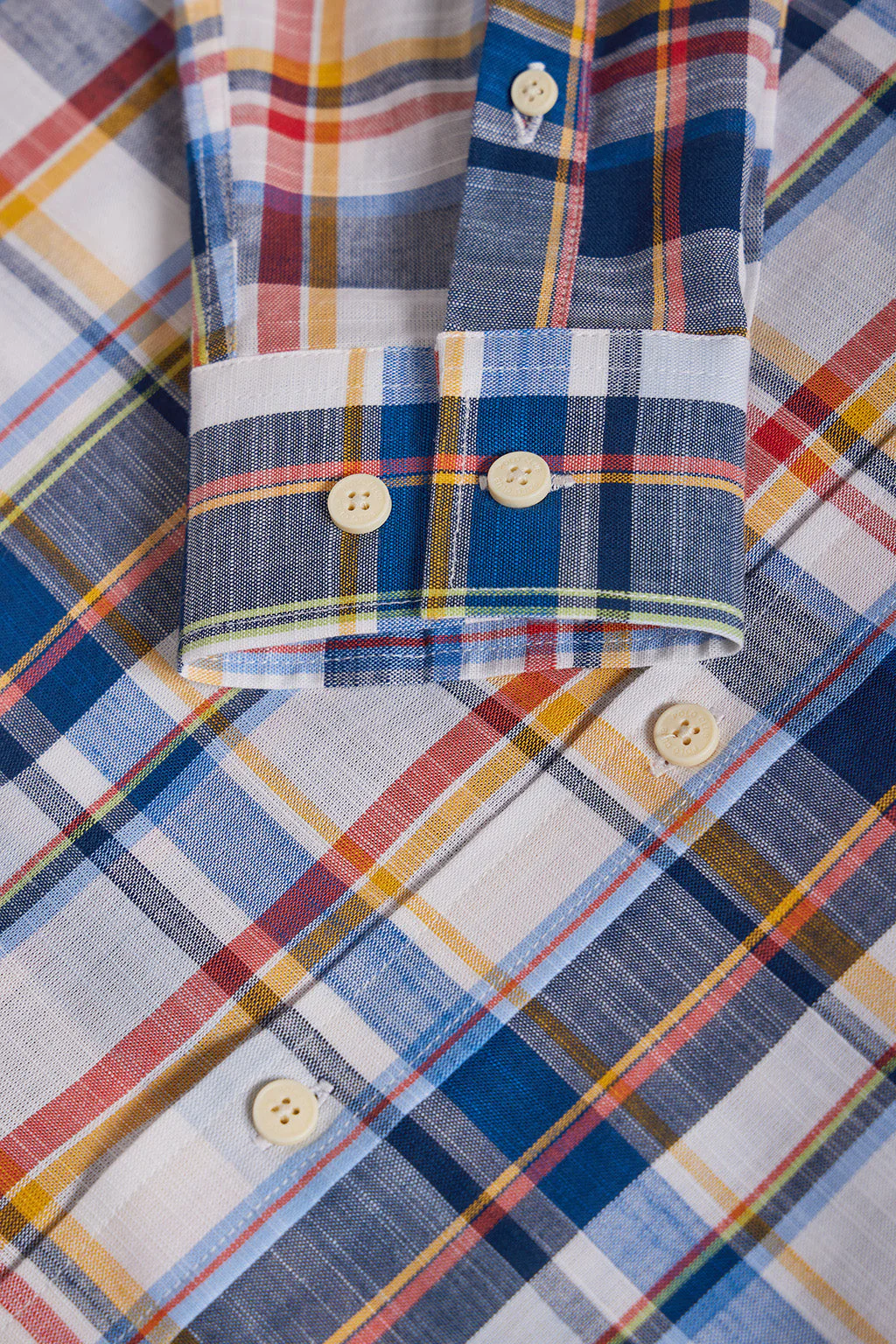 Camisa de cuadros en tonos multicolor con logo Polo Club - Image 8