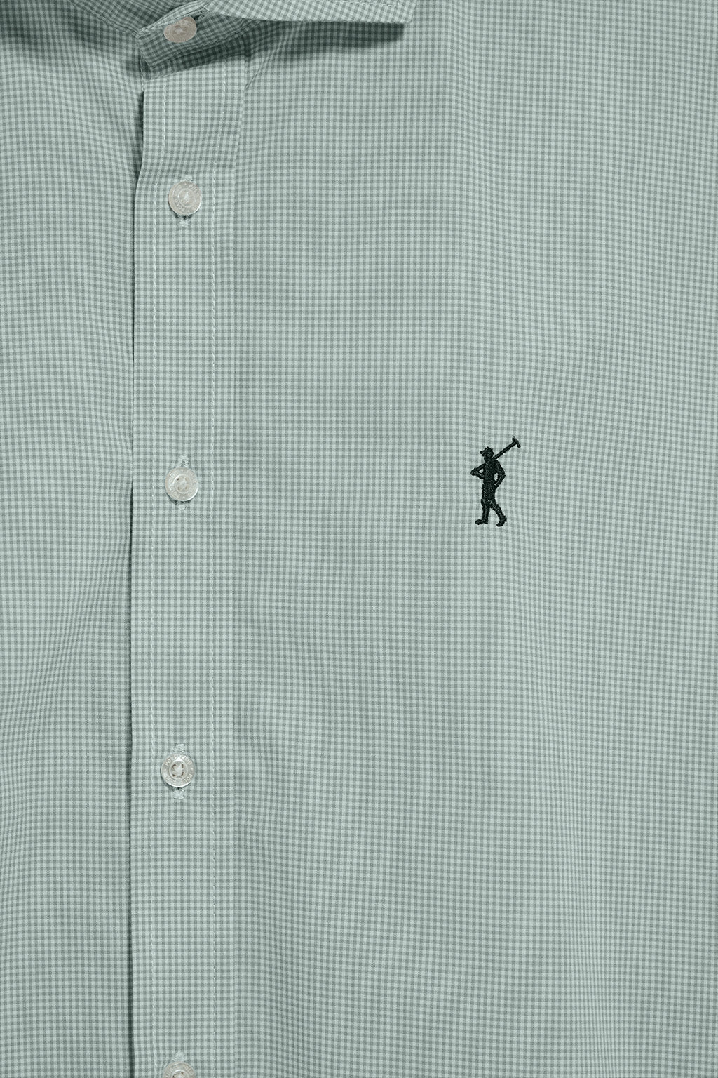 Camisa Arizona de cuadro vichy verde con bordado Rigby Go - Image 10