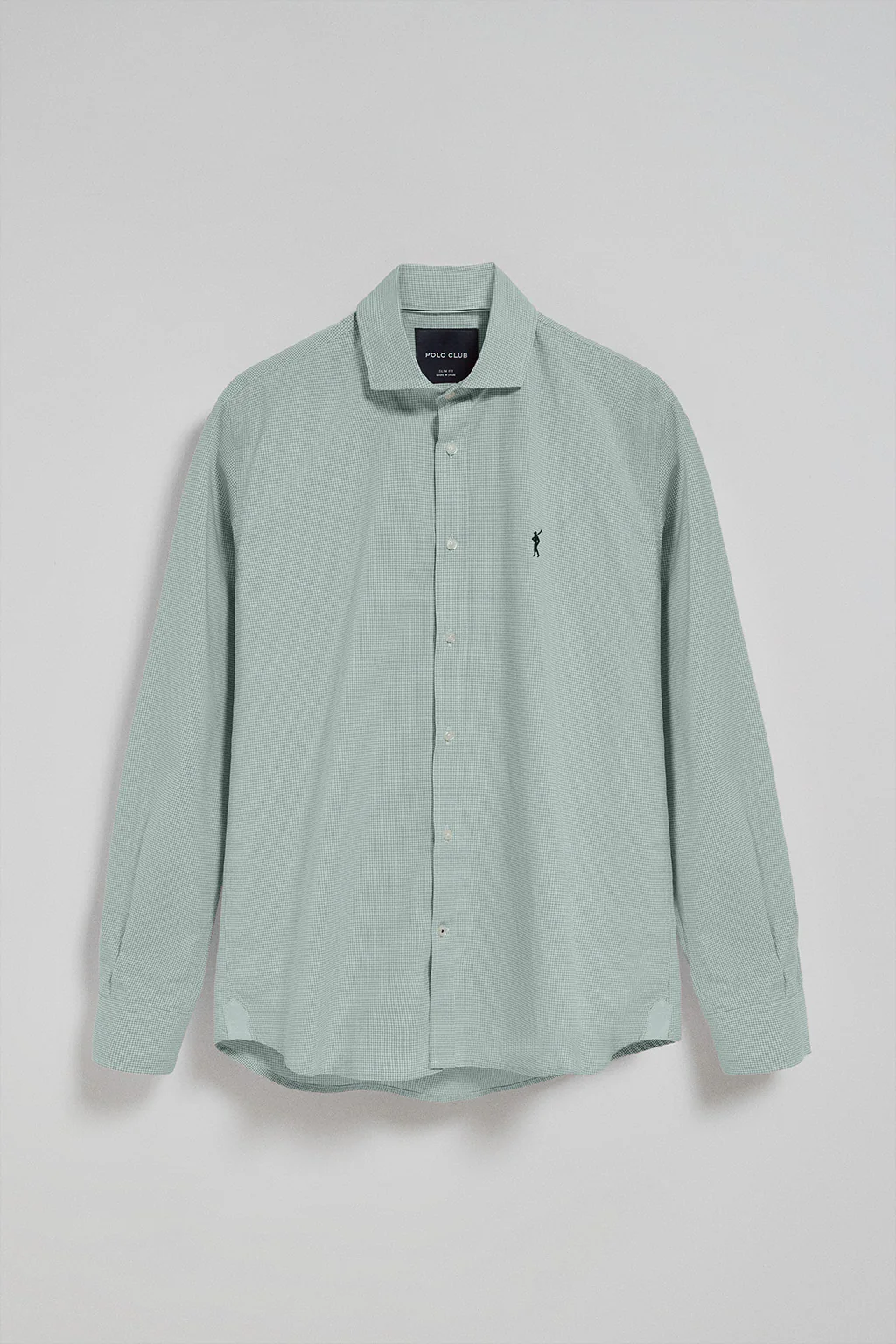 Camisa Arizona de cuadro vichy verde con bordado Rigby Go - Image 5