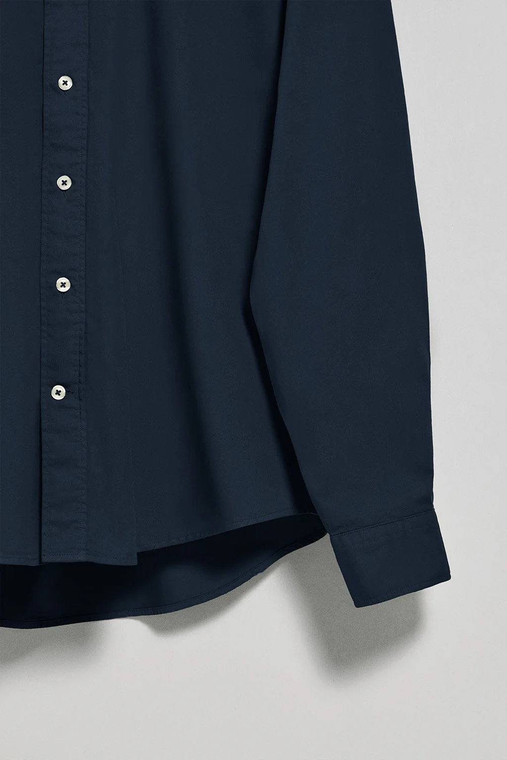 Camisa loose fit azul marino con logo bordado Polo Club - Image 6