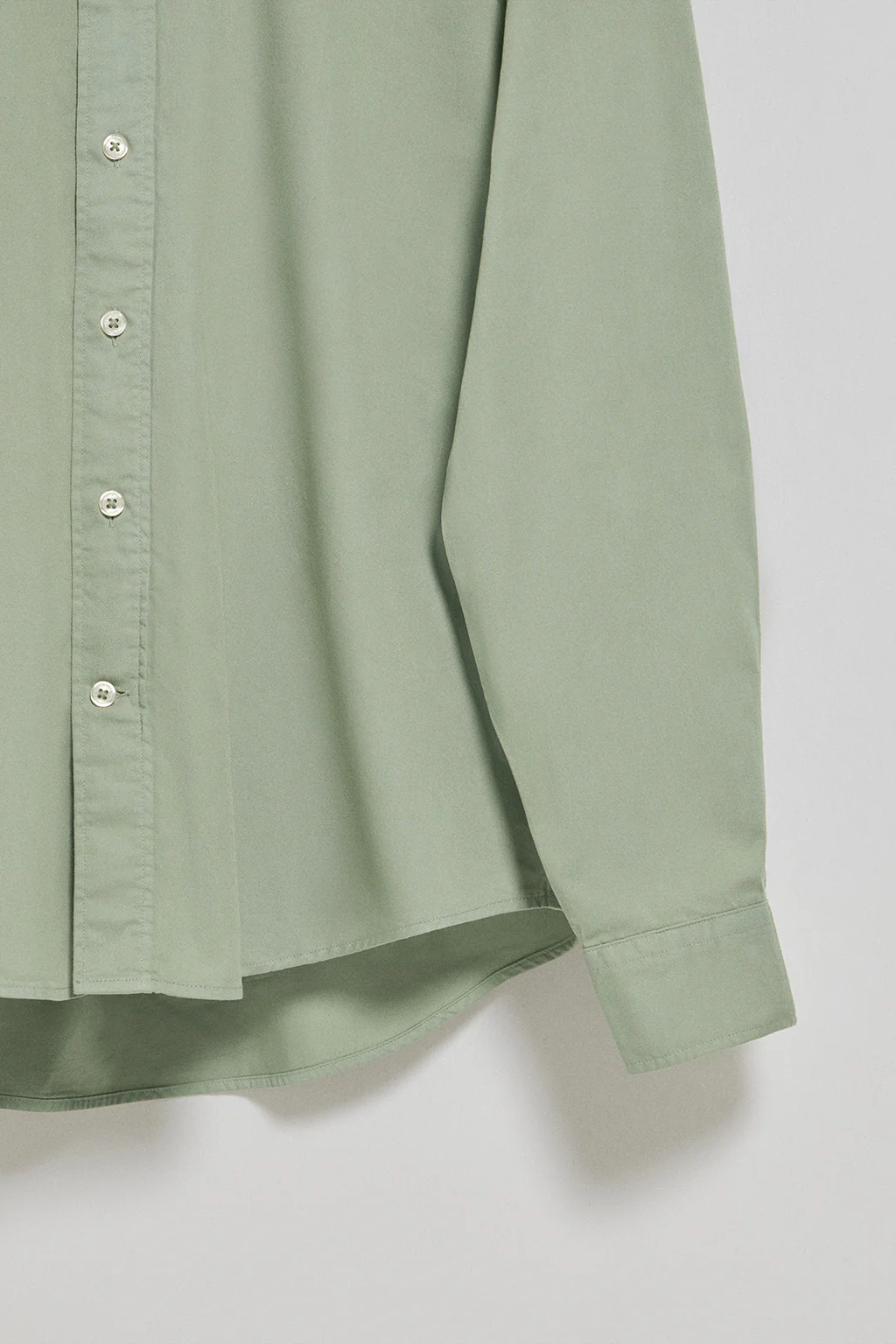 Camisa loose fit verde jade con logo bordado Polo Club - Image 5