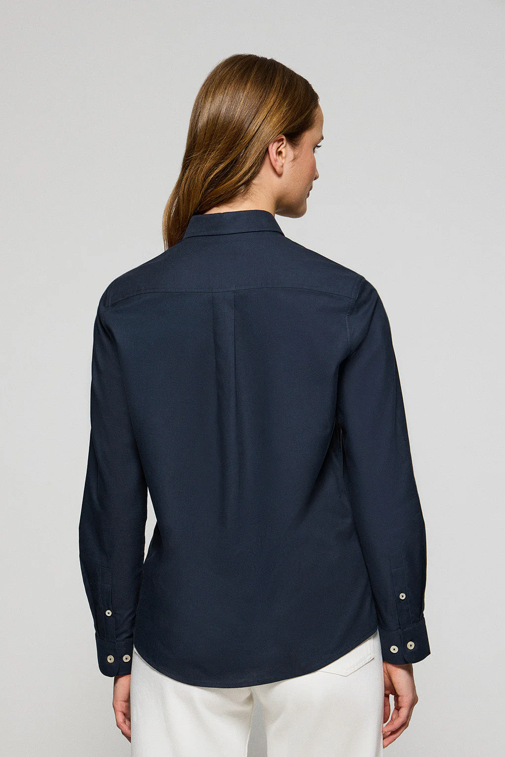 Camisa regular fit azul marino con bordado Polo Club - Image 5