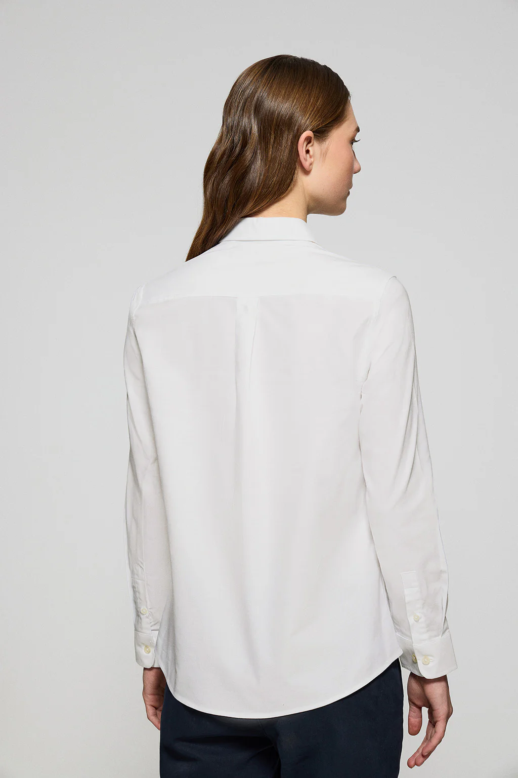 Camisa regular fit blanca con bordado Polo Club - Image 6