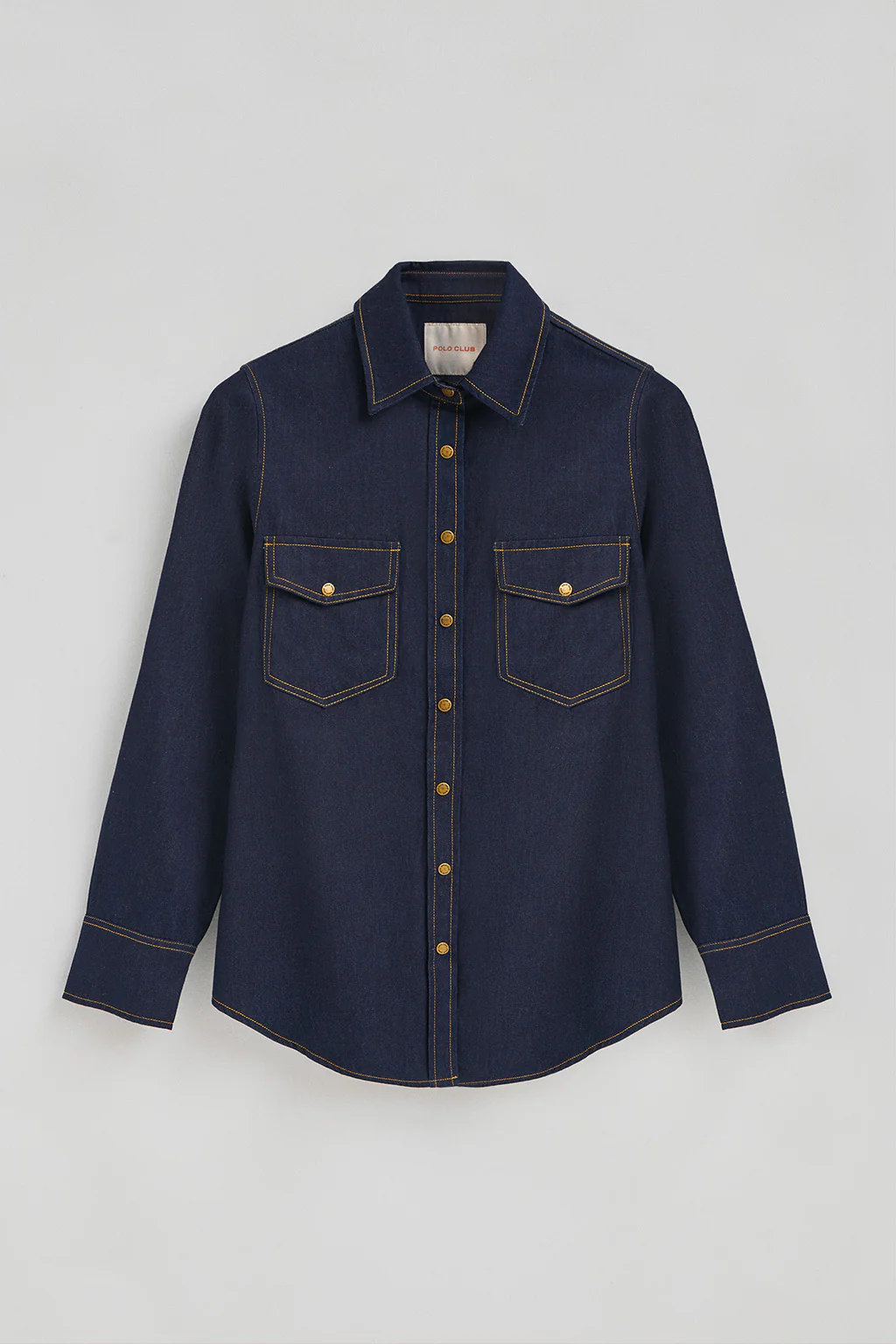 Camisa vaquera azul de corte relajado - Image 6