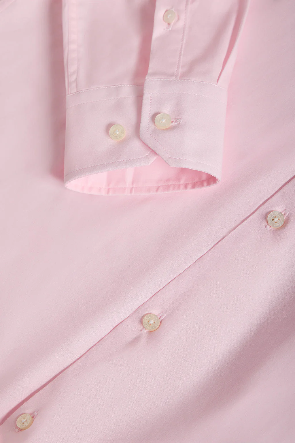 Camisa superslim fit rosa de algodón con logo Polo Club - Image 8