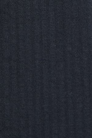 Camisa azul marino con efecto arrugado de corte regular con logo Rigby Go - Image 10