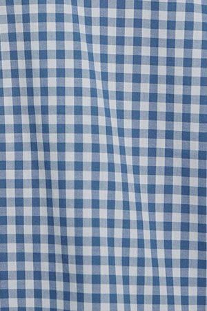 Camisa Mataró azul de cuadro vichy con logo Polo Club - Image 11