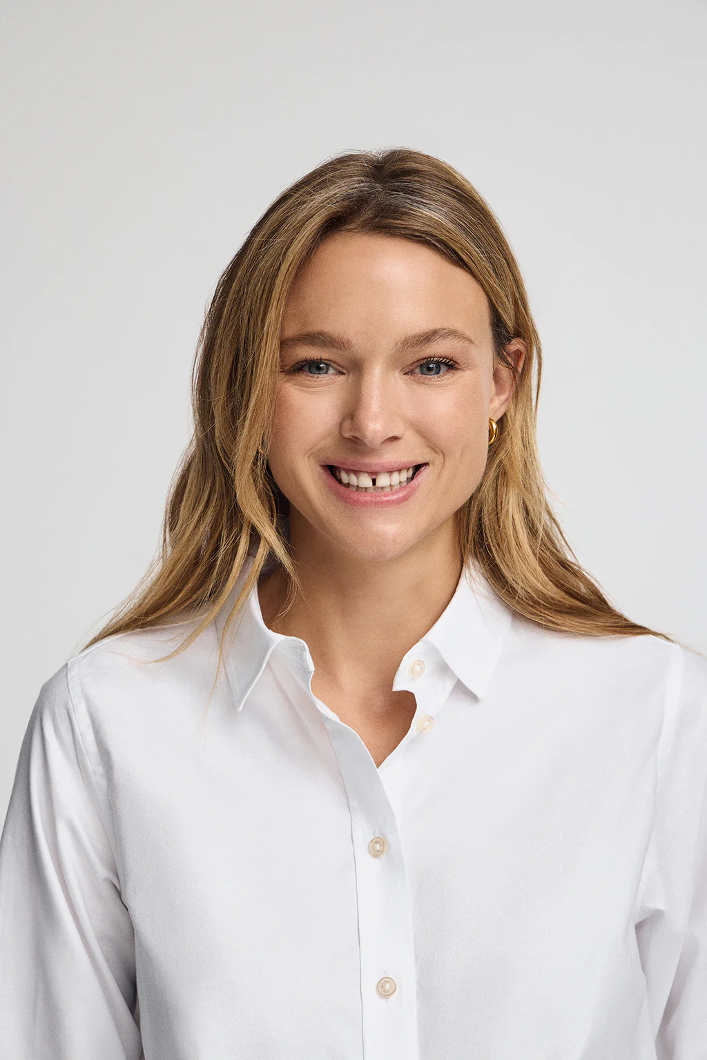 Camisa blanca de corte relajado con logo Polo Club - Image 3
