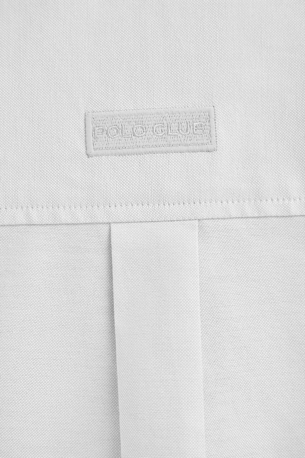 Camisa blanca de corte relajado con logo Polo Club - Image 8