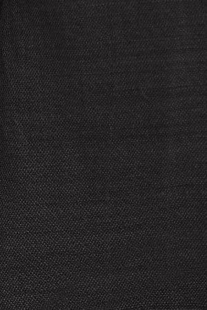 Camisa negra de ramio con cuello mao y corte holgado con bordado Polo Club - Image 11