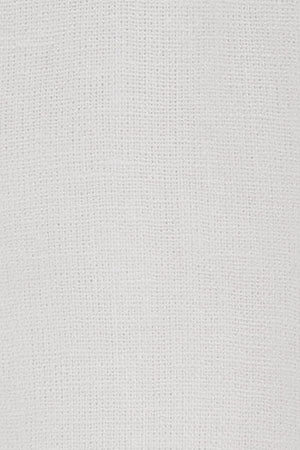 Camisa cotolino blanca de corte holgado y bordado Rigby Go - Image 11
