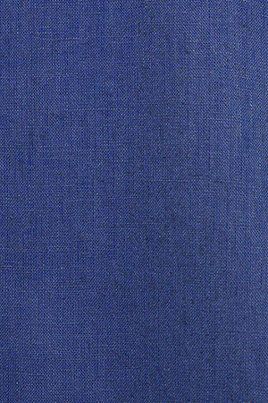 Camisa azul royal de cuello mao de lino y algodón con bordado Rigby Go - Image 6