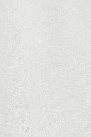 Camisa blanca de manga corta de lino y algodón con bordado Rigby Go - Image 7
