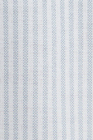Camisa oxford de rayas azul de corte regular con bordado Rigby Go - Image 11