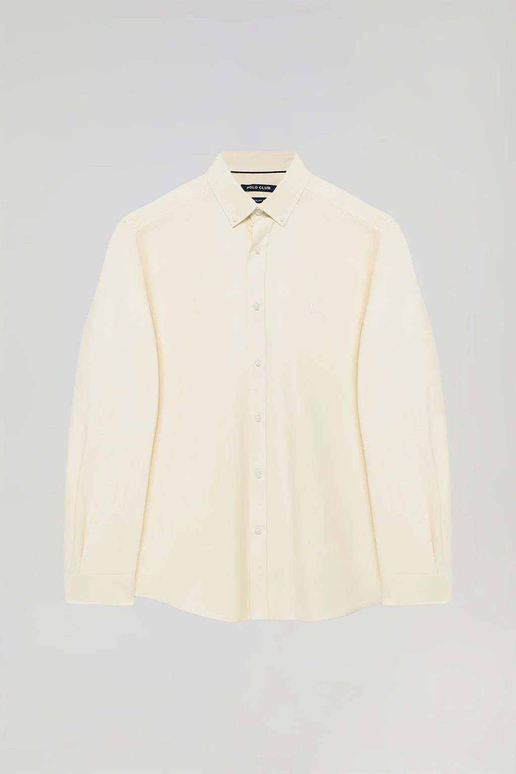 Camisa Oxford amarilla con logo Rigby Go - Image 9