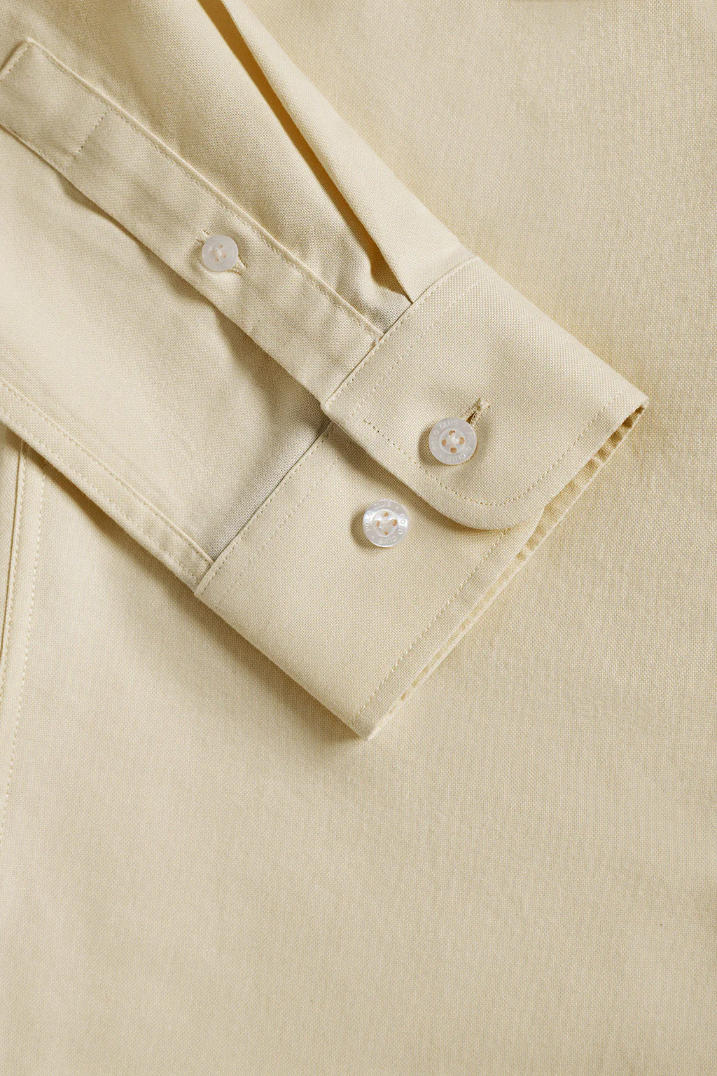 Camisa Oxford Regular fit amarillo con logo Rigby Go - Image 8