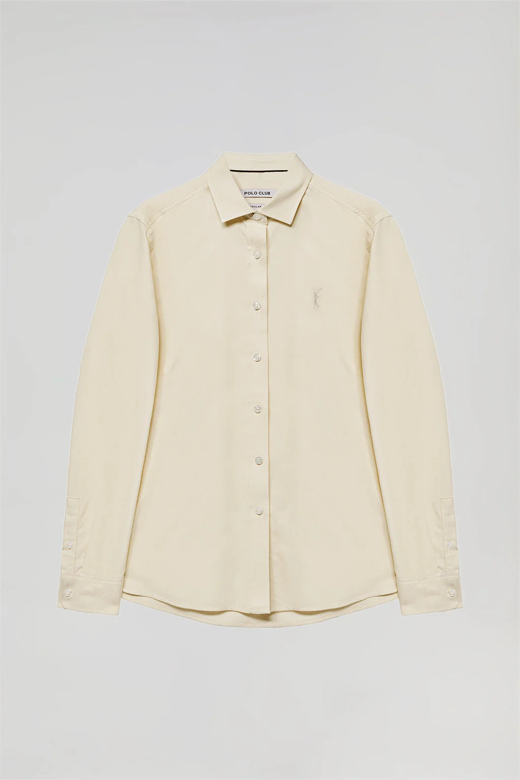 Camisa Oxford Regular fit amarillo con logo Rigby Go - Image 9