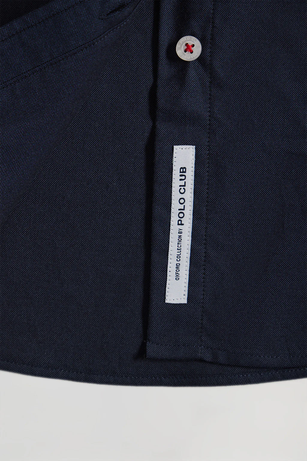 Camisa Oxford Regular fit azul marino con logo Rigby Go - Image 8