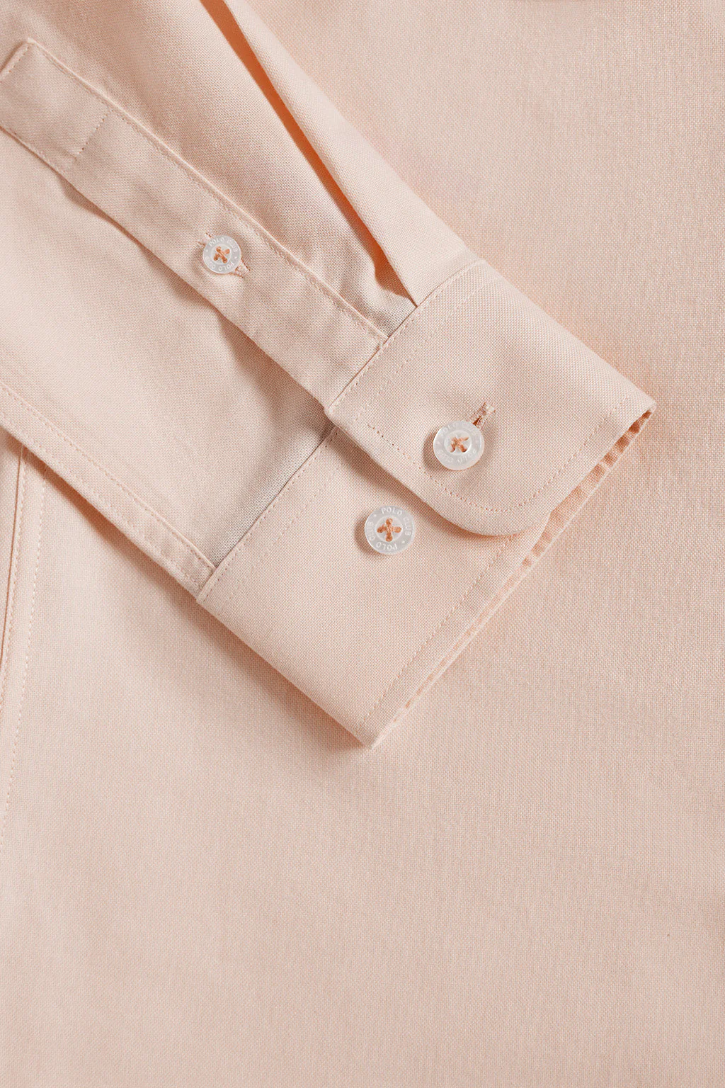 Camisa Oxford Regular fit color melocotón con logo Rigby Go - Image 9
