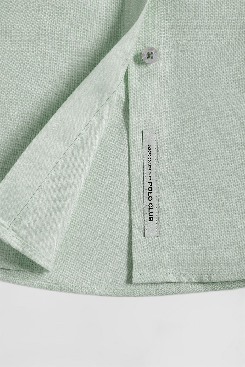 Camisa Oxford Regular fit verde jade con logo Rigby Go - Image 7