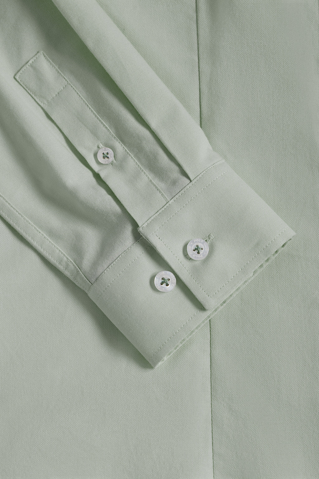 Camisa verde jade oxford Slim fit con logo Rigby Go - Image 8