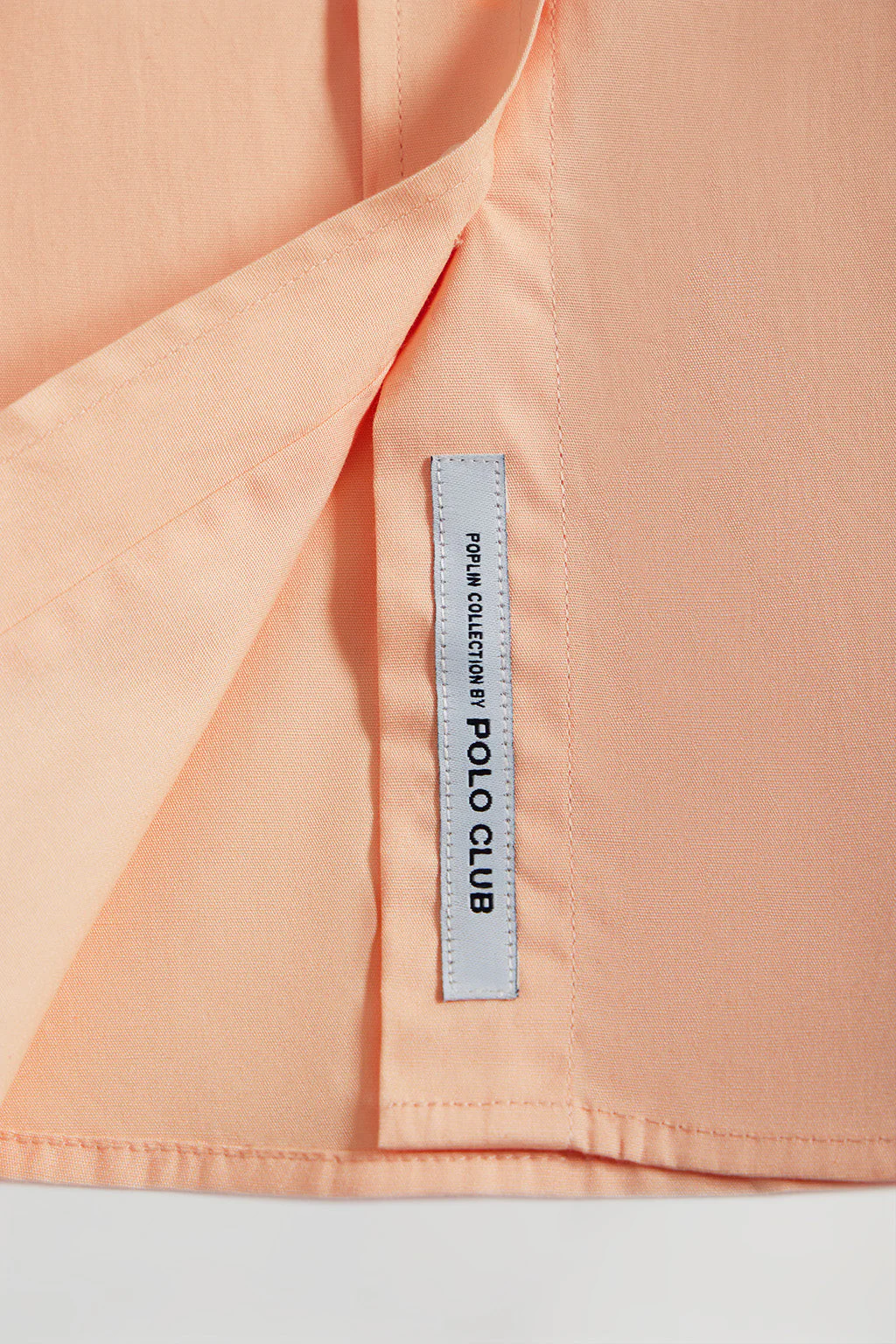 Camisa de popelín Slim Fit color melocotón con bordado Rigby Go - Image 8