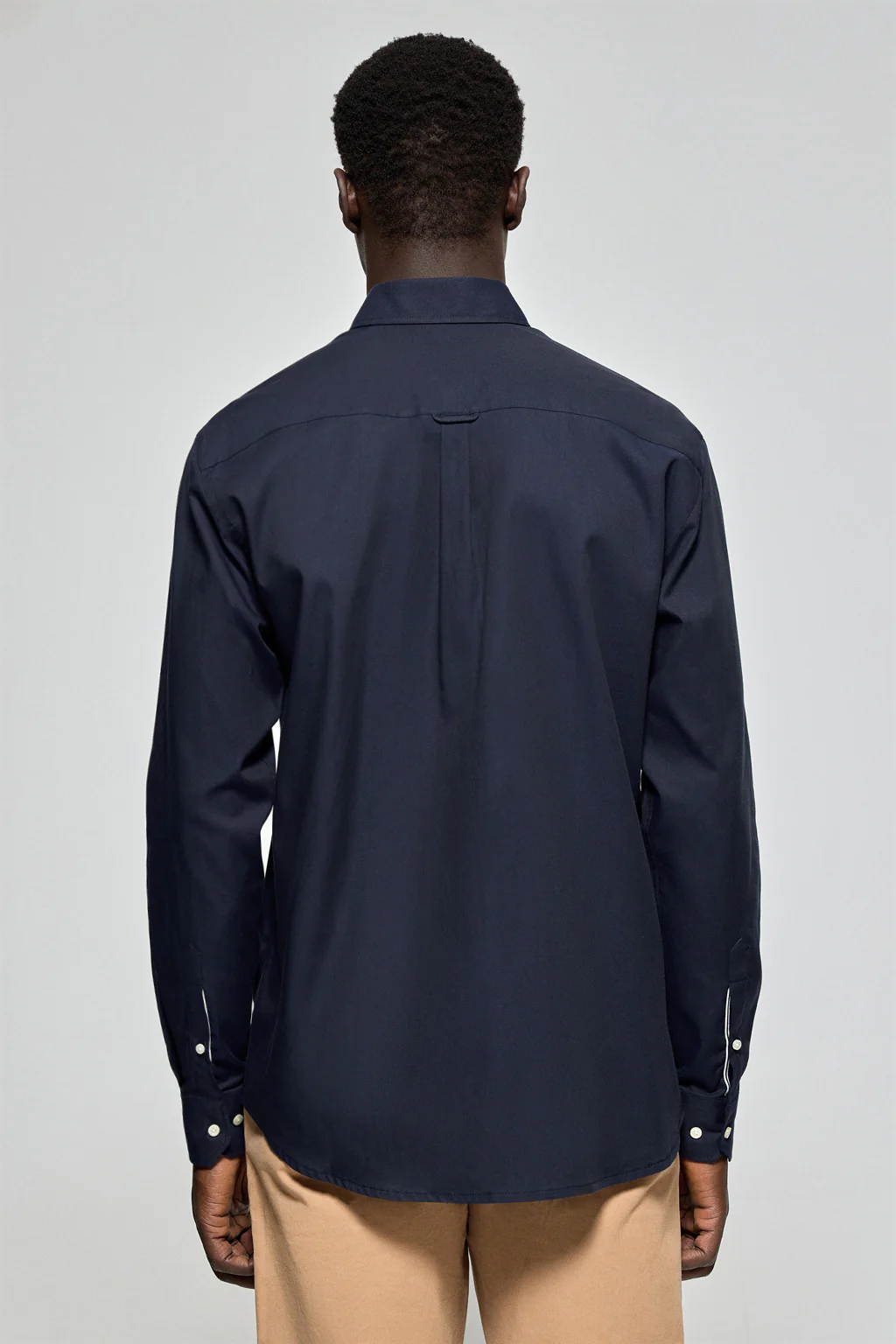 Camisa oxford Rio azul marino con bordado Rigby Go - Image 4