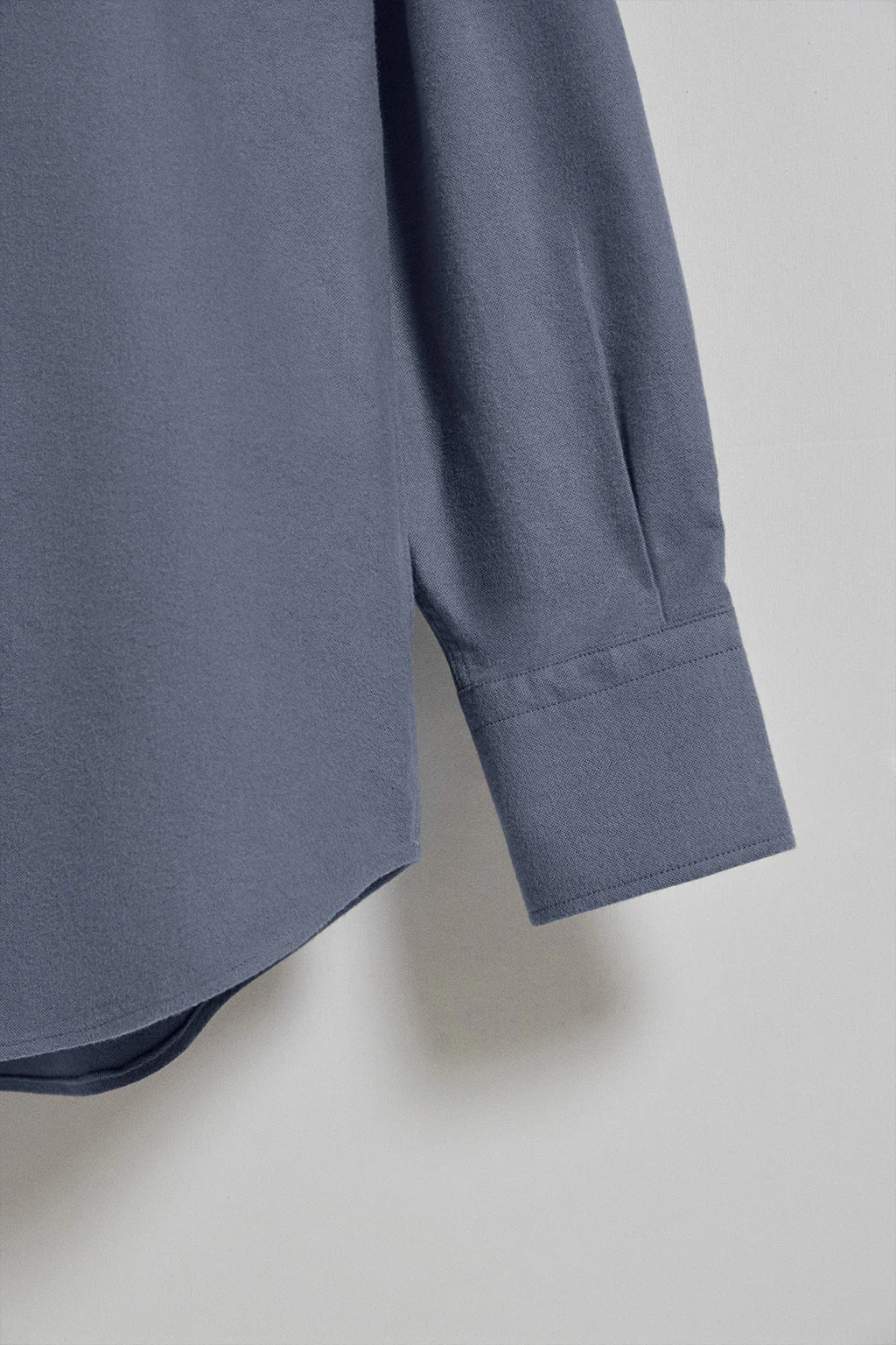 Camisa oxford Sabina azul con logo bordado Rigby Go - Image 12