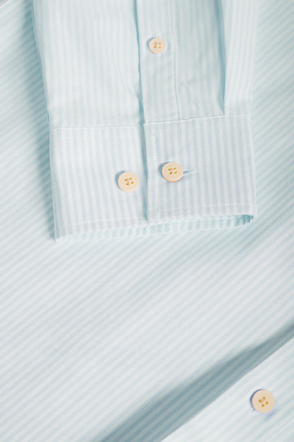 Camisa de rayas azul celeste Oxford y bordado Polo Club - Image 7