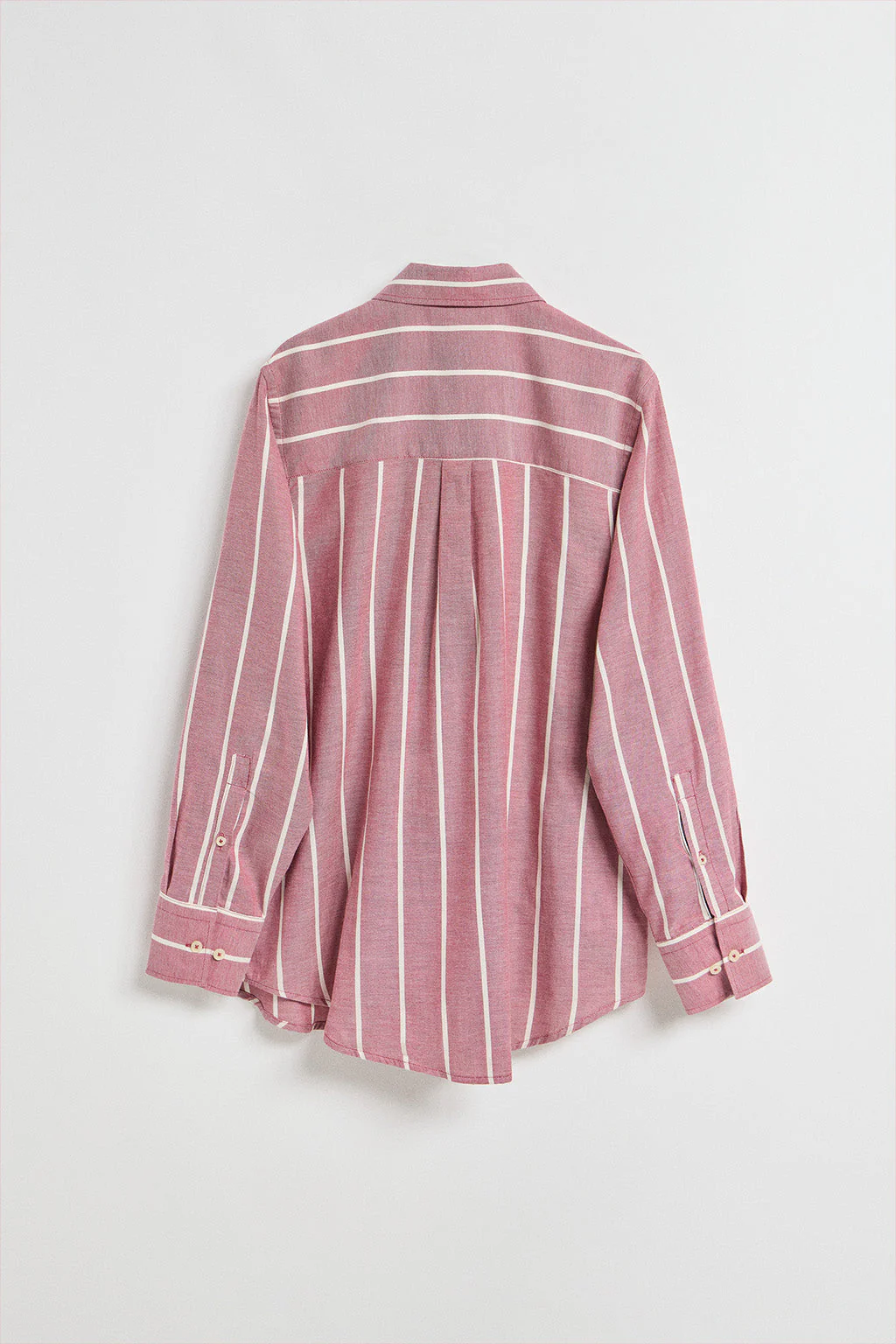 Camisa relax Salima burdeos con logo Rigby Go - Image 9