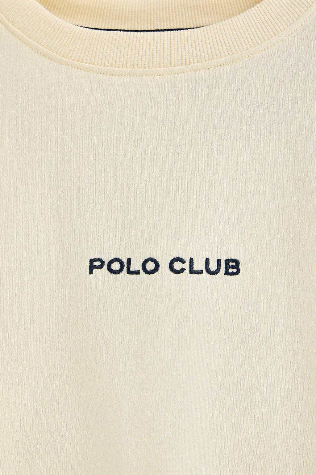 Camiseta color crudo de cuello redondo y print náutico - Image 7