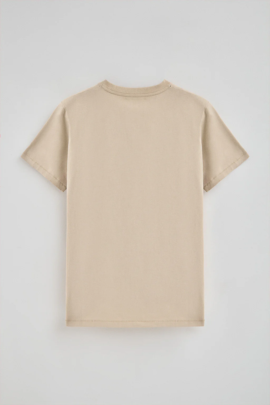Camiseta beige con logo engomado Rigby Go - Image 7