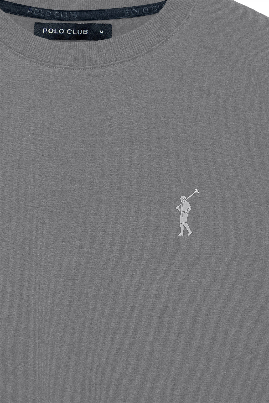 Camiseta gris asfalto de cuello redondo y Big Rigby Go engomado - Image 6