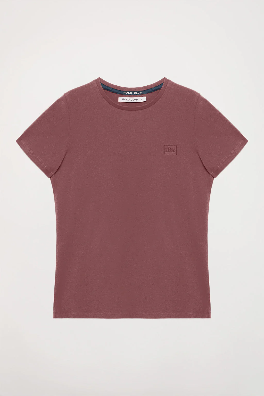 Camiseta básica taupe de manga corta con logo Polo Club - Image 9