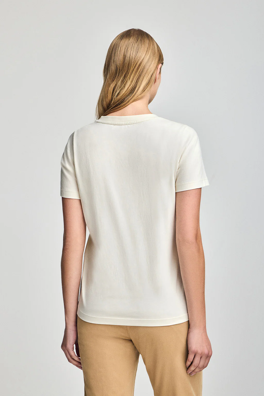 Camiseta Turia color crudo de acabado peach effect con print engomado Polo Club - Image 2