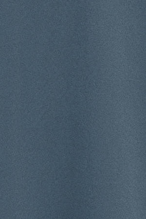 Camiseta azul denim básica de cuello redondo con detalle bordado - Image 10