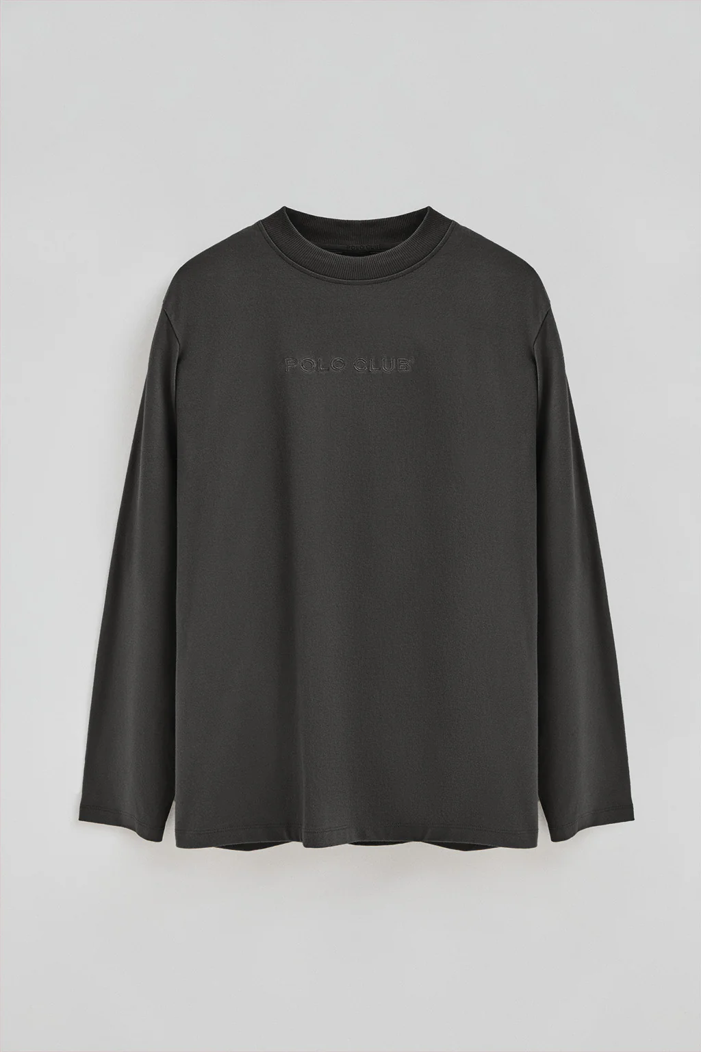 Camiseta Caliope gris oscuro con logo bordado Polo Club - Image 9