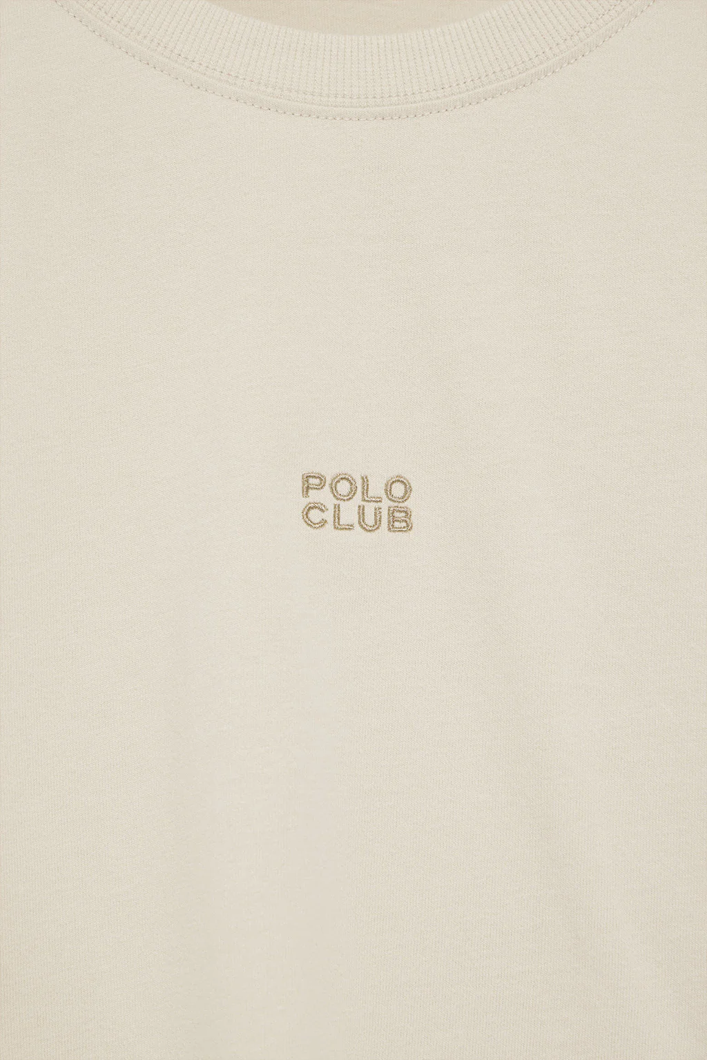 Camiseta color crudo Danae con logo bordado - Image 17