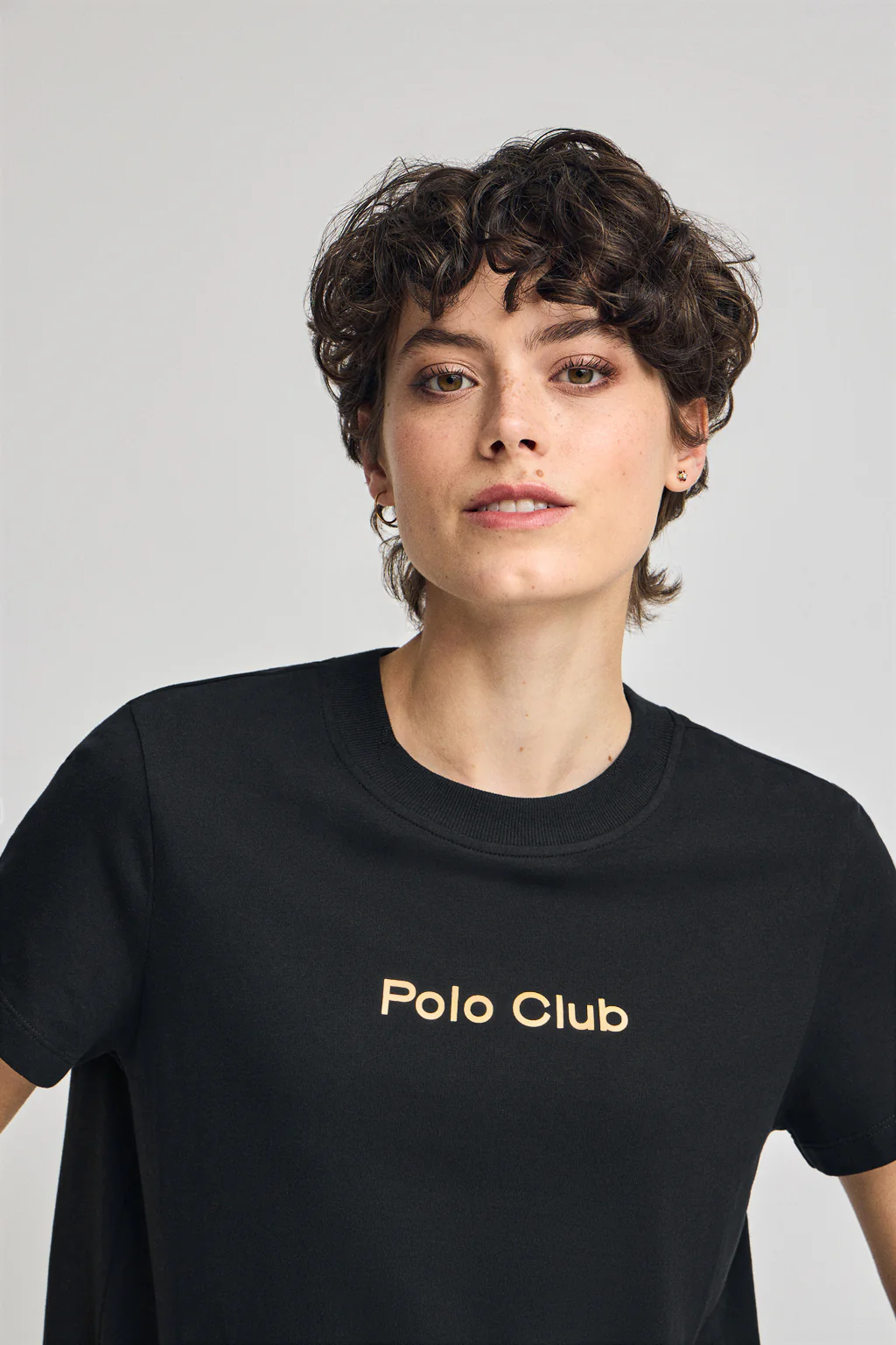 Camiseta Diamond azul marino con print foil Polo Club - Image 3