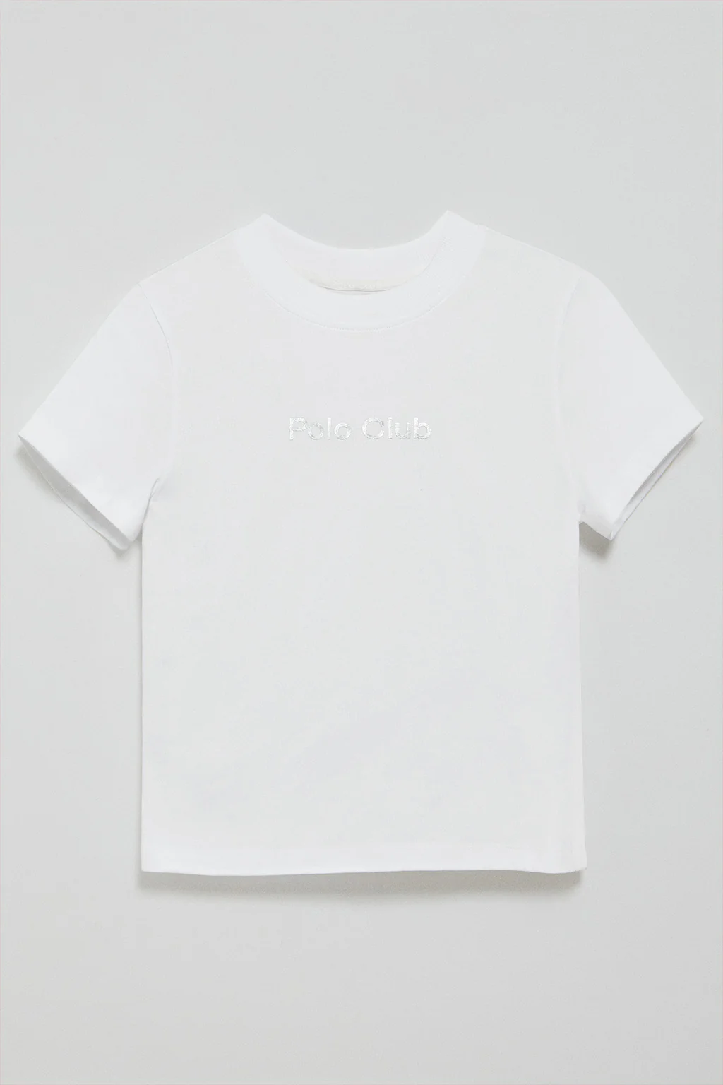 Camiseta Diamond blanca con print foil Polo Club - Image 6