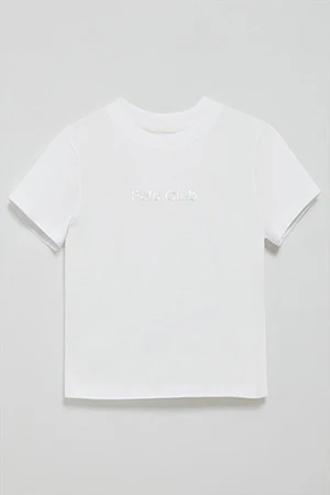 Camiseta Diamond blanca con print foil Polo Club - Image 8