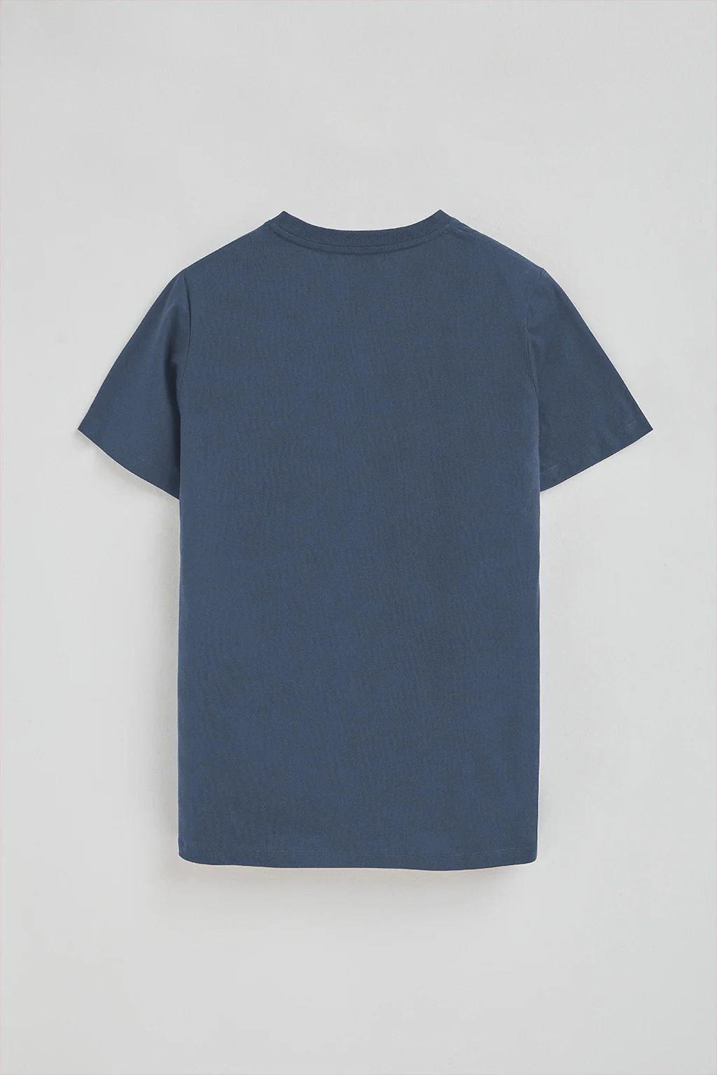 Camiseta azul denim con logo Established 2012 Polo Club - Image 8