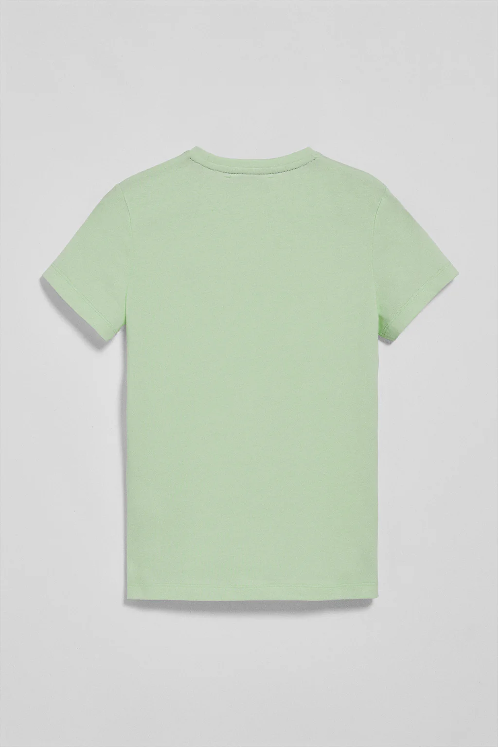 Camiseta básica color menta con logo engomado Polo Club - Image 10