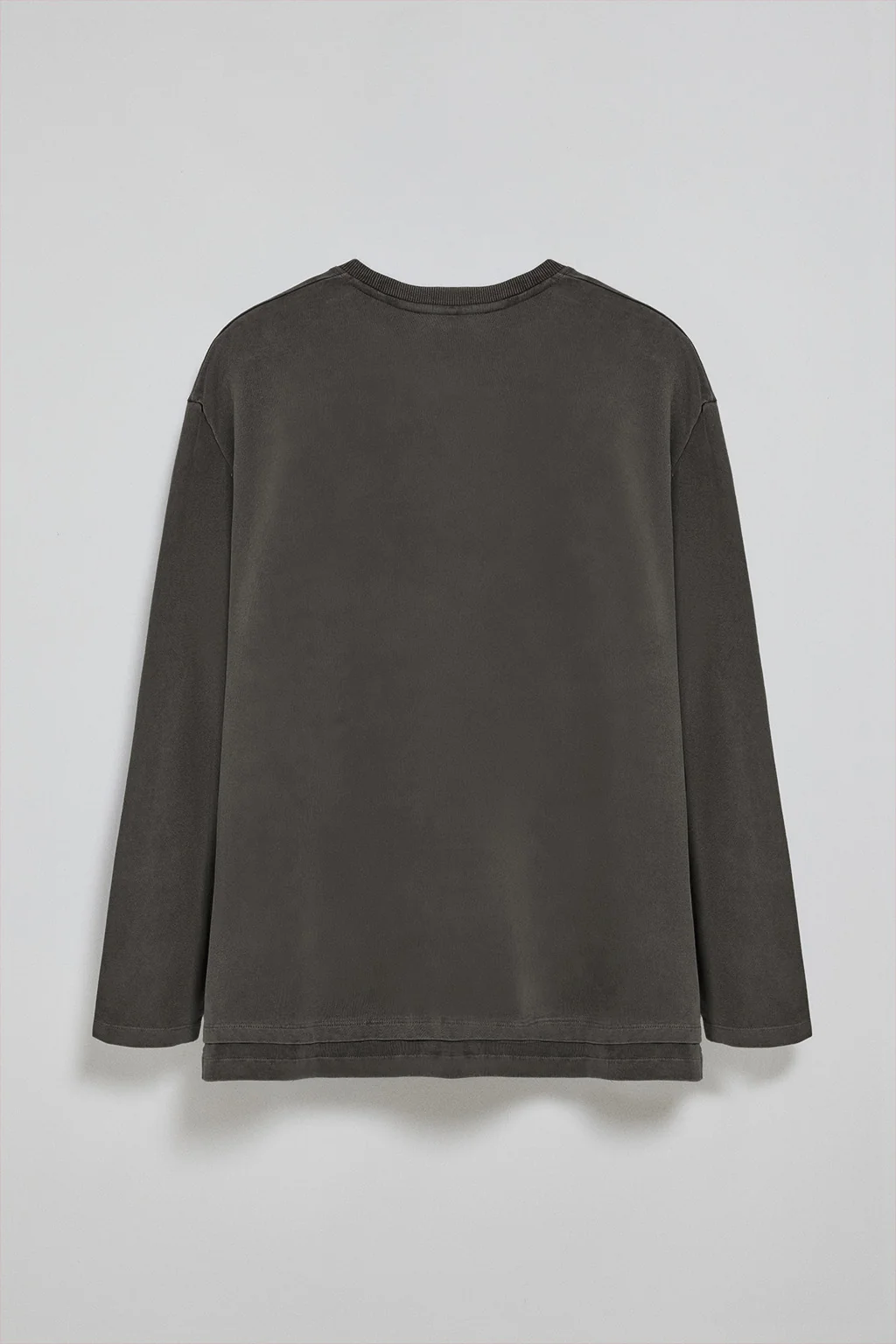 Camiseta de manga larga Hermes negra con logo engomado Polo Club - Image 9