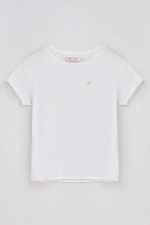 Camiseta blanca Hesperia con monograma bordado - Image 6