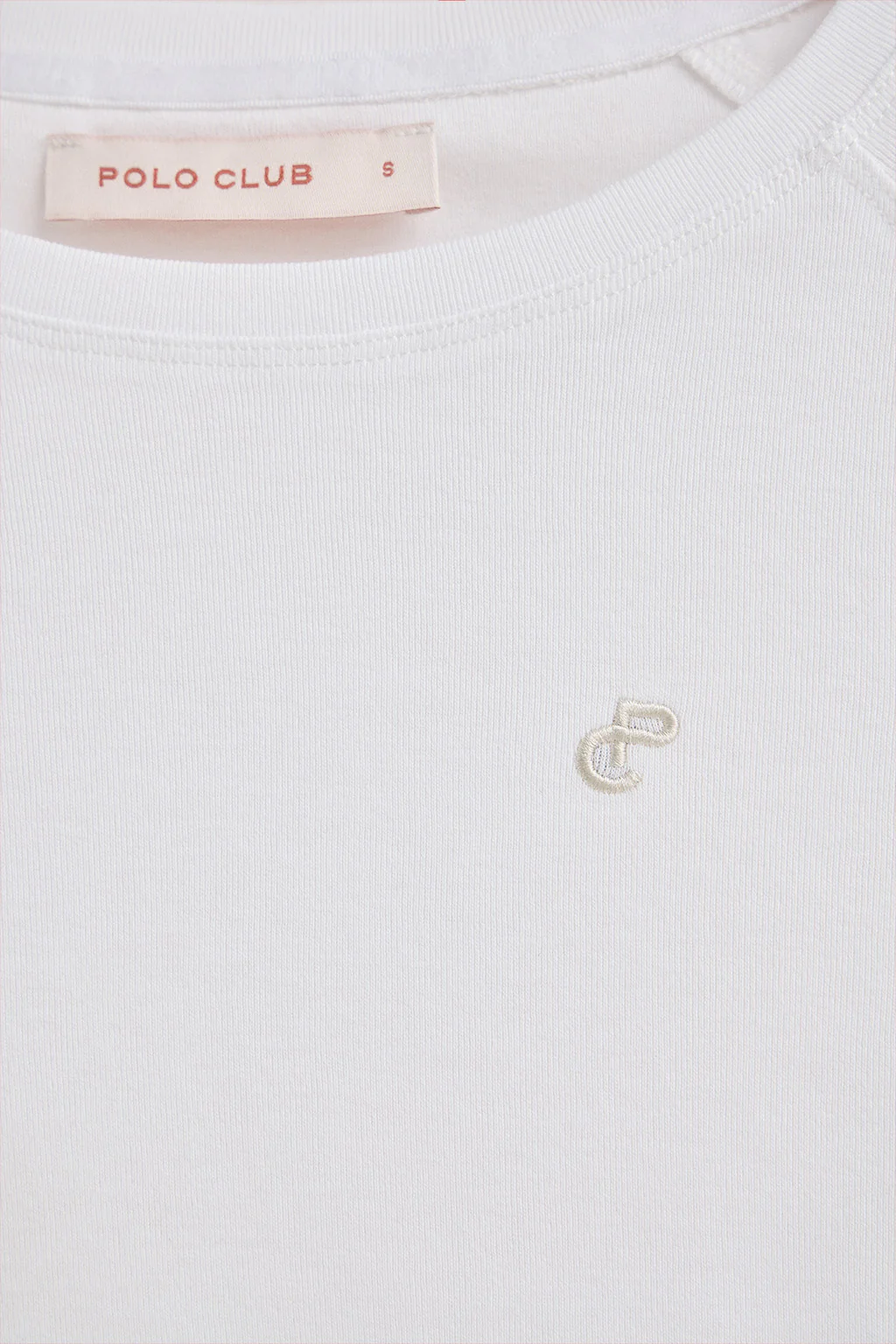 Camiseta blanca Hesperia con monograma bordado - Image 9